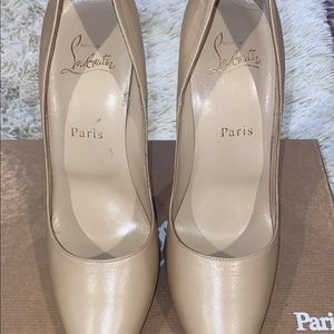 Nude Christian Louboutin never worn